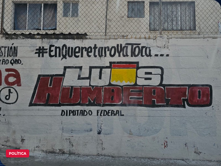 Diputado morenista admite bardas con su nombre en Querétaro y descarta precampaña