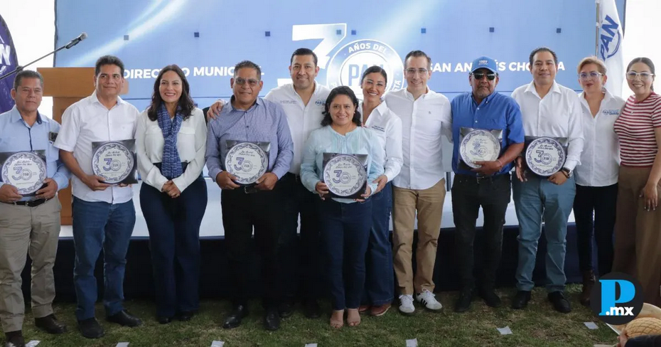 Acción Nacional conmemora tres décadas de administración en municipio poblano