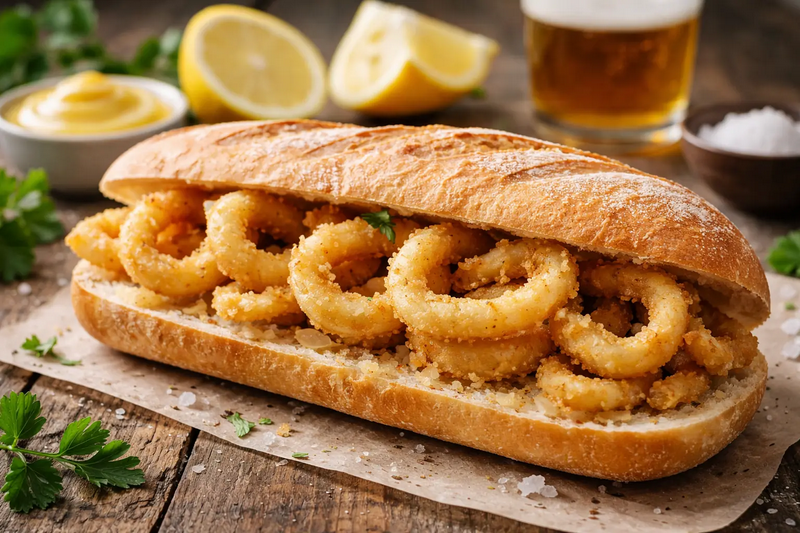 El bocadillo de calamares: el manjar de 4 euros que cautiva a todos en Madrid